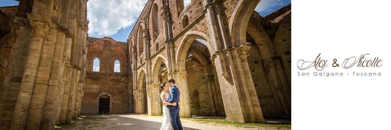 Alex e Nicolle - Matrimonio Abbazia di San Galgano