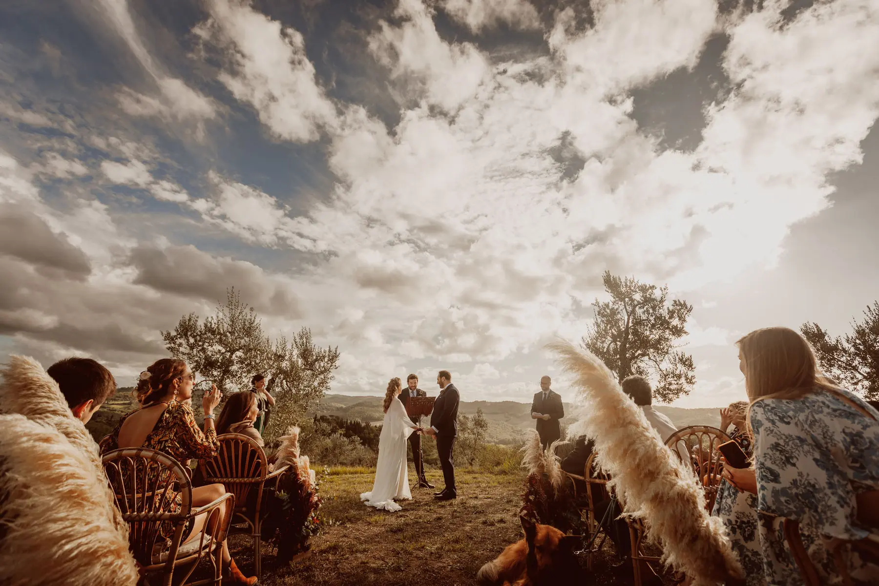 Nel Chianti per un matrimonio ebraico a Fattoria Rignana - Scatto n. 37