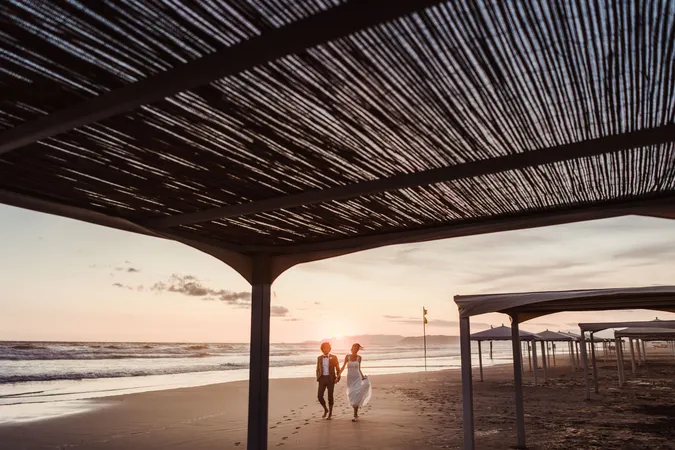 
	foto di matrimonio al mare
